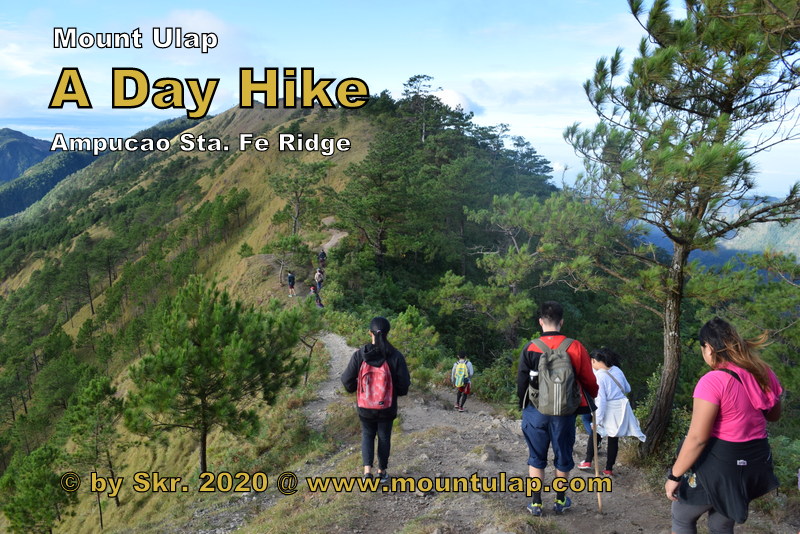Your day hiking trip on Mount Ulap Eco-Trail could be long or short, commercial or social. 