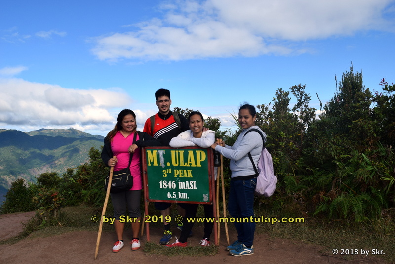 Mount Ulap Summit is the major hiking destination on the Eco-Trail mountain path. 
